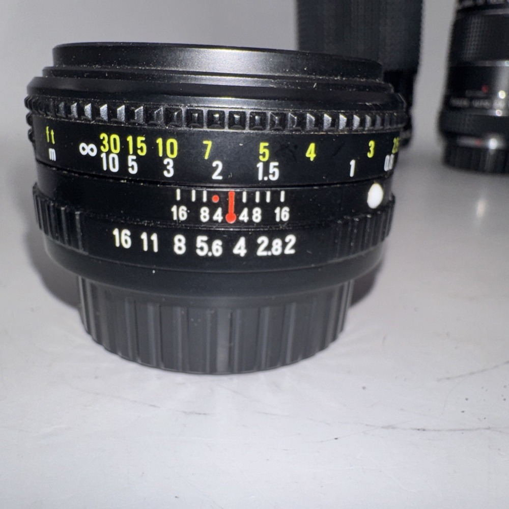 1:2.0 50mm 52ø Auto Sears Camera Lens, Black